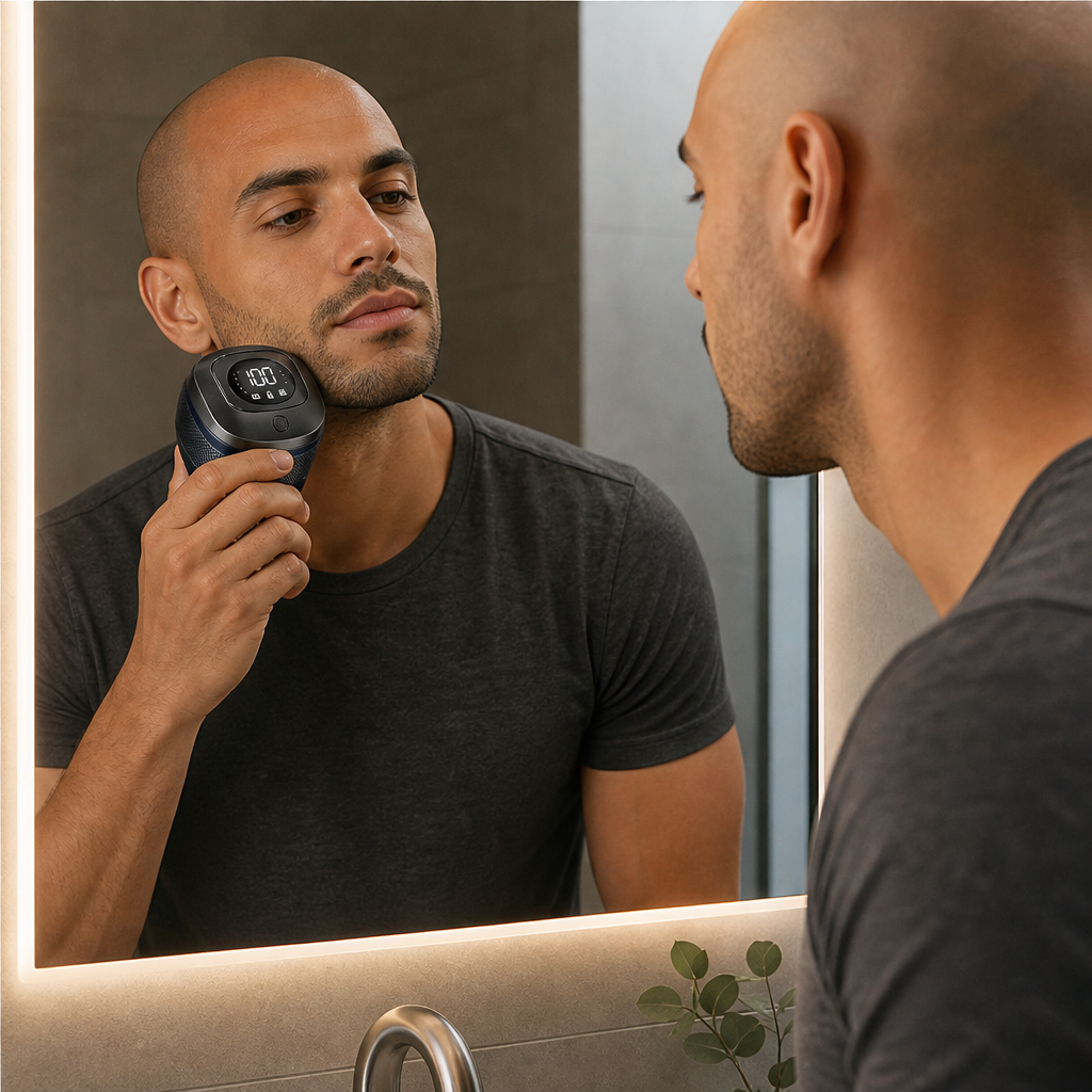 Shearlon – 6-Blade Floating Head Rechargeable Head Shaver + 50% OFF lifestyle