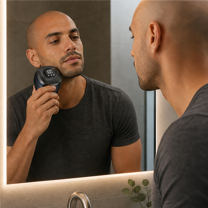 Shearlon – 6-Blade Floating Head Rechargeable Head Shaver + 50% OFF lifestyle