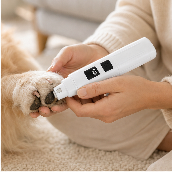 Pawsera – Whisper-Quiet Painless Electric Pet Nail Grinder + 50% OFF lifestyle