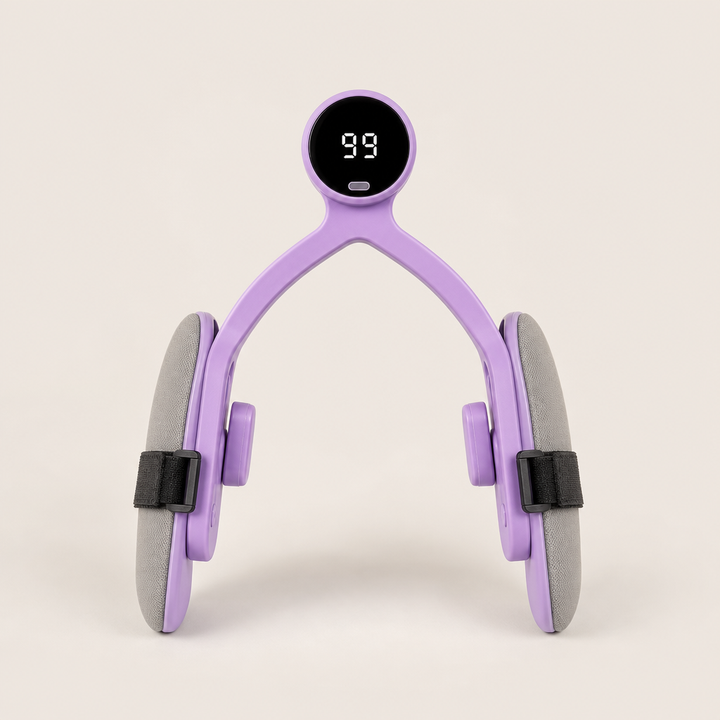 Thighvra – Smart Rep Counter Inner Thigh &amp; Pelvic Floor Exerciser + 50% OFF Lavender