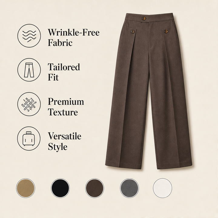 Croftmen – Wrinkle-Resistant Straight-Leg Men&
