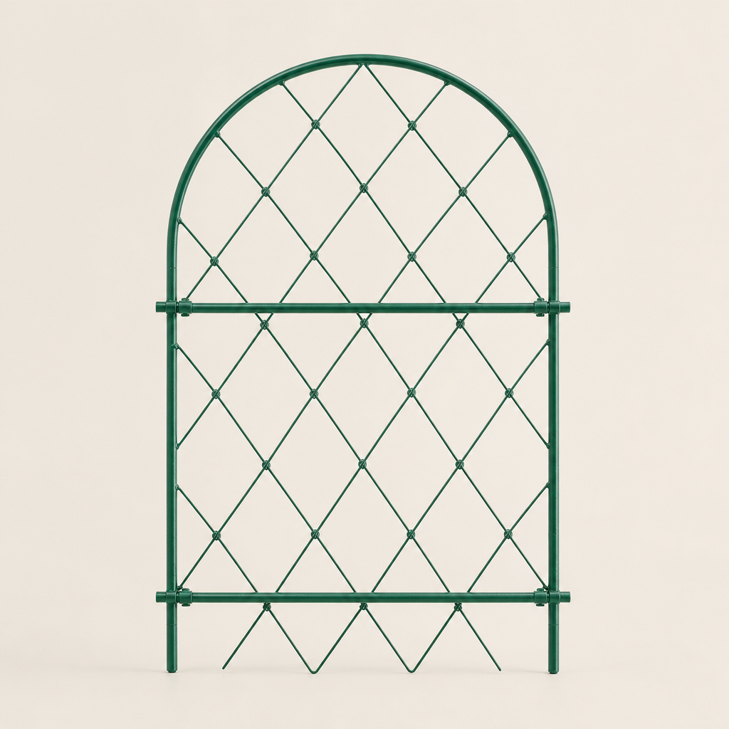 Vertigrow Arbor – Rust-Resistant Steel Climbing Plant Arch Trellis + 50% OFF Green
