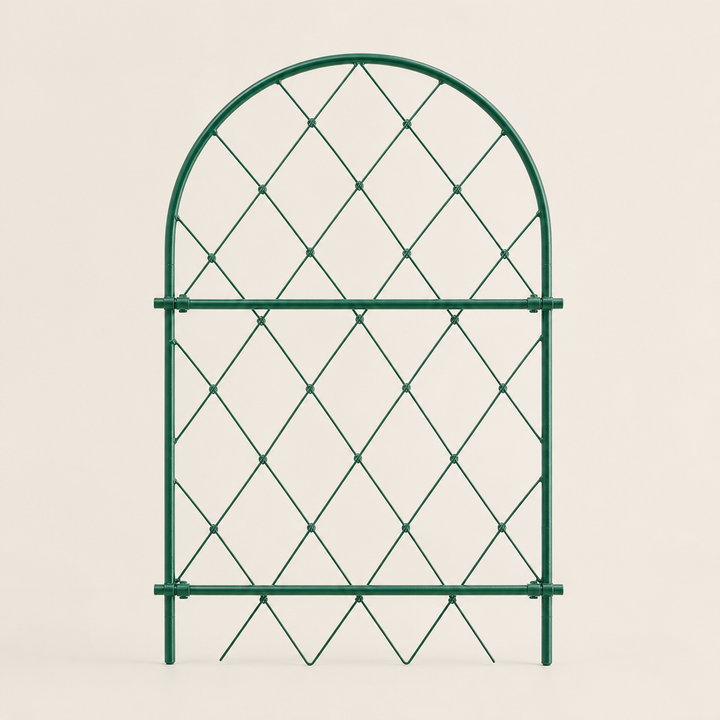 Vertigrow Arbor – Rust-Resistant Steel Climbing Plant Arch Trellis + 50% OFF Green