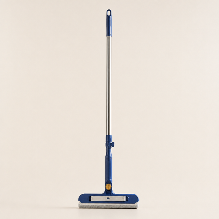 ClearReach – Extendable Double-Sided Sponge and Scraper Window Cleaner + 50% OFF Navy