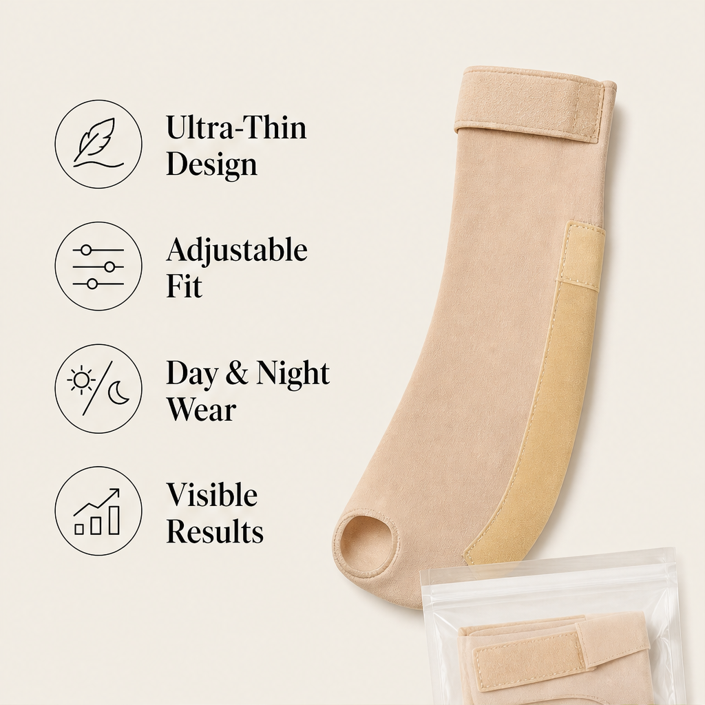 Solume – Adjustable Fit Toe &amp; Bunion Support Set + 50% OFF features
