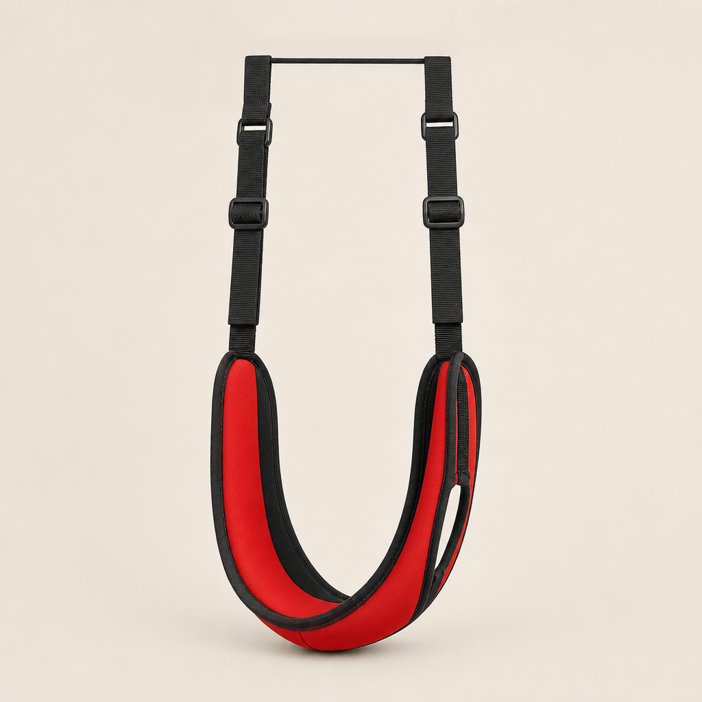 Cervona – Over Door Cervical Neck Traction Sling for Pain Relief + 50% OFF Red