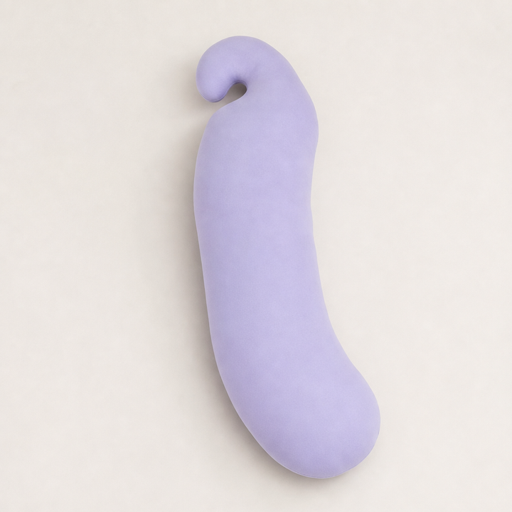 Cradleluxe – Full-Body Curve Support Pillow with Washable Cover + 50% OFF Lavender