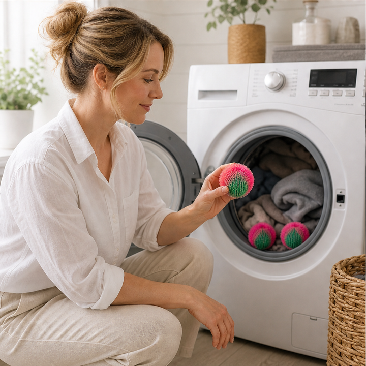 Shedlace – Pet Hair Trapping Reusable Laundry Balls + 1+1 FREE lifestyle