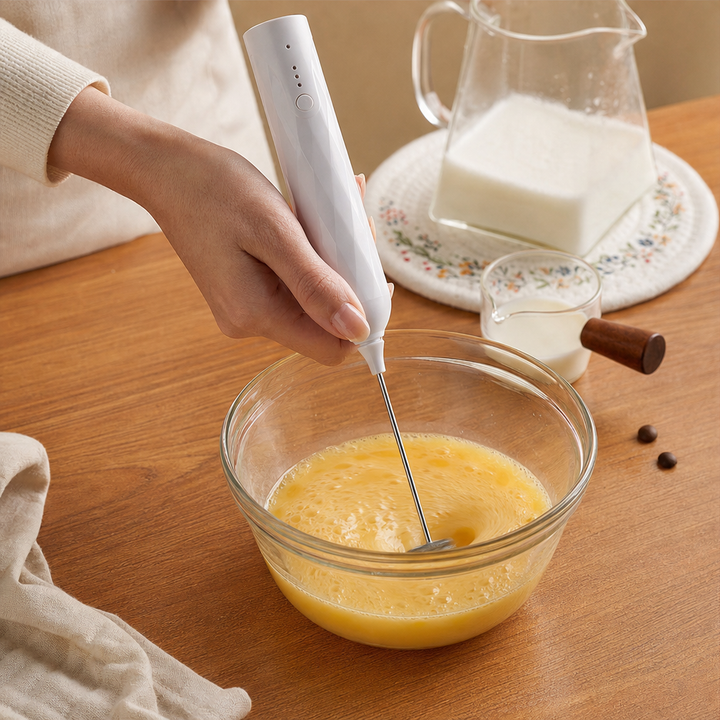 Frothelle – 3-Speed USB Rechargeable Handheld Milk Frother + 50% OFF lifestyle