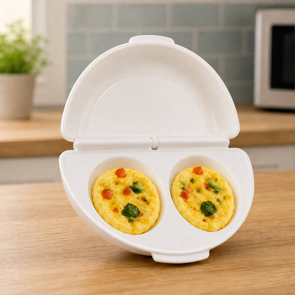 Eggette – 2-in-1 Microwave Omelet &amp; Egg Cup Maker + 50% OFF lifestyle