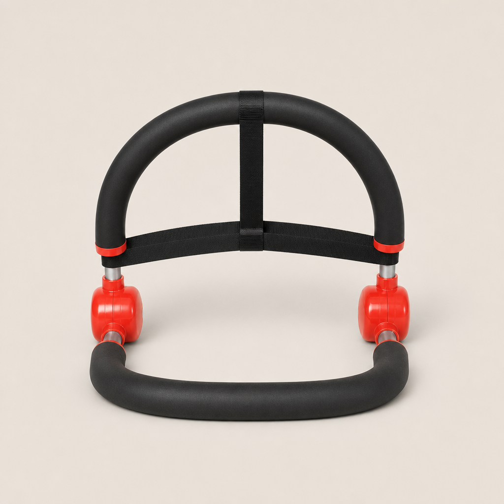 CoreArc – Assisted Rebound Core &amp; Sit-Up Exercise Machine + 50% OFF Black/Red