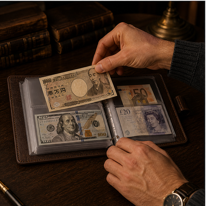 Lockfold – Combination Lock, 100-Slot Currency Collector Album + 50% OFF lifestyle
