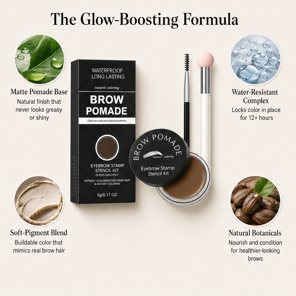 Archelle – Waterproof Stamp Stencil Brow Pomade Kit + BUY 1 + PICK 1 FREE COLOR detail