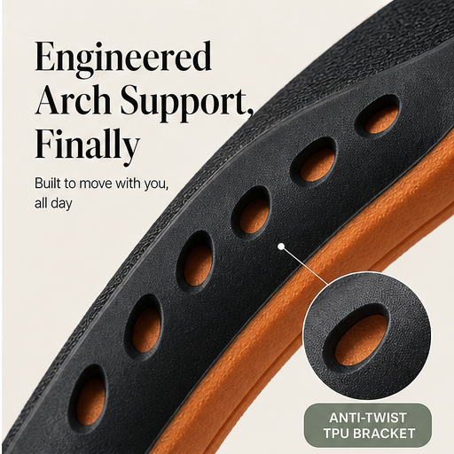 Archwick – Anti-Twist Arch Support Insoles for All-Day Comfort features