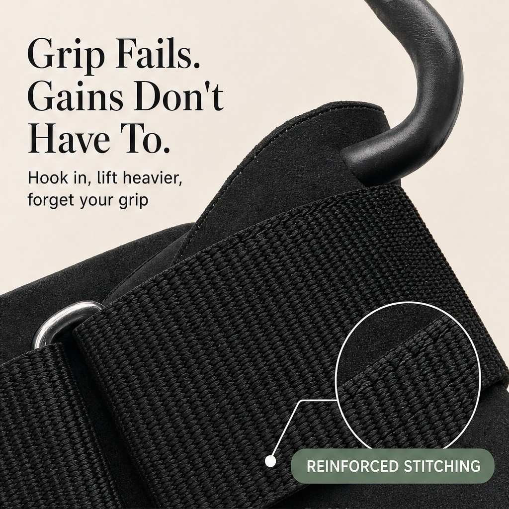 Ironclasp – Steel Hook Wrist Straps for Heavy Lifting + 50% OFF features