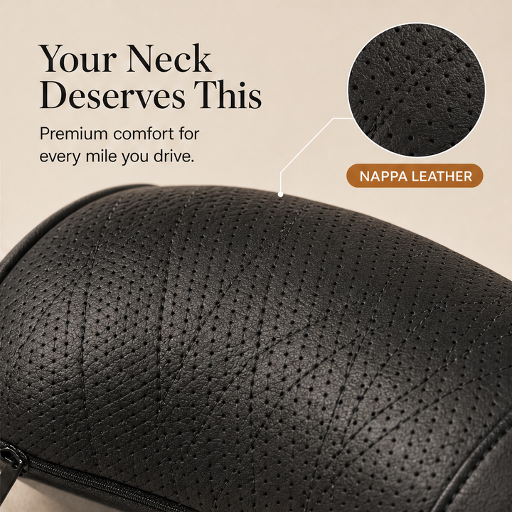 Nuvora – Memory Foam 3D Neck Support Car Headrest Pillow + 50% OFF features