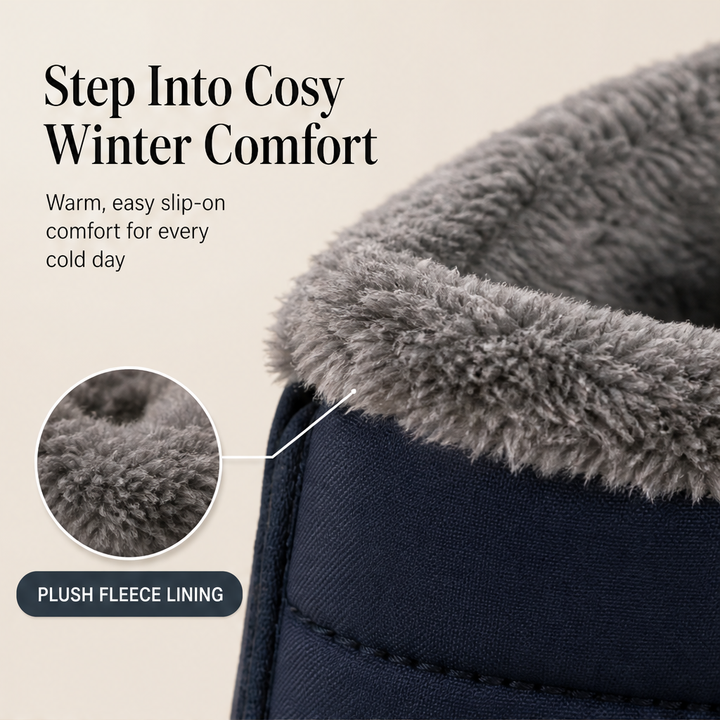 Warmtrek – Fleece-Lined Non-Slip Slip-On Winter Sneakers + 50% OFF features