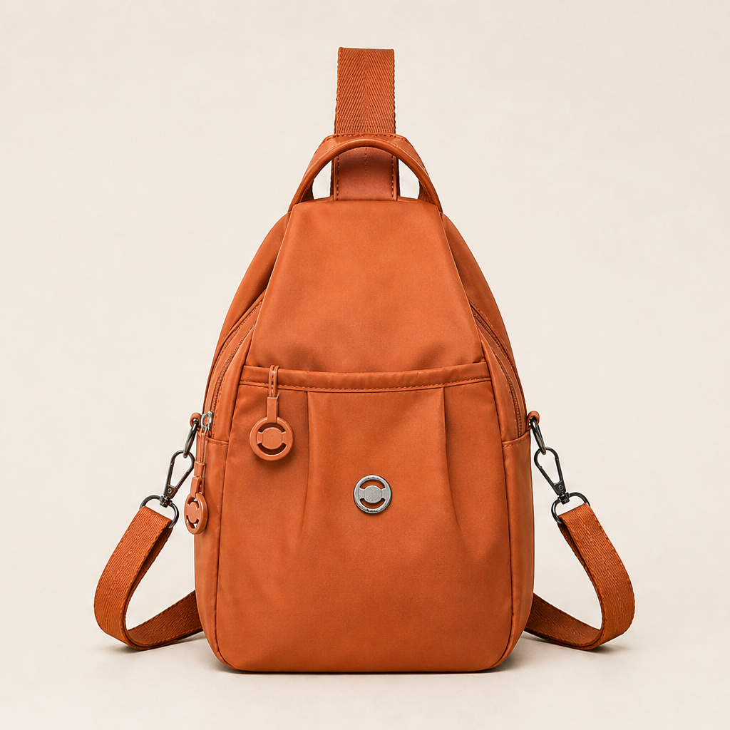 Adaptura – 2-in-1 Convertible Backpack, Crossbody &amp; Chest Bag + 50% OFF Orange