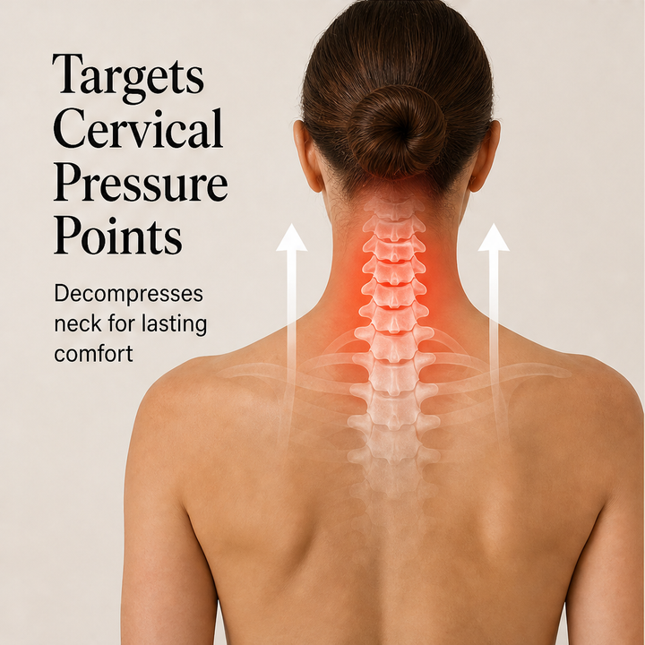 Cervalign – Adjustable Over-Door Cervical Traction Neck Cushion + 50% OFF detail