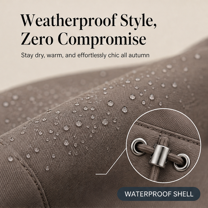 Rainholt – Waterproof Windproof Hooded Trench Coat + 50% OFF features