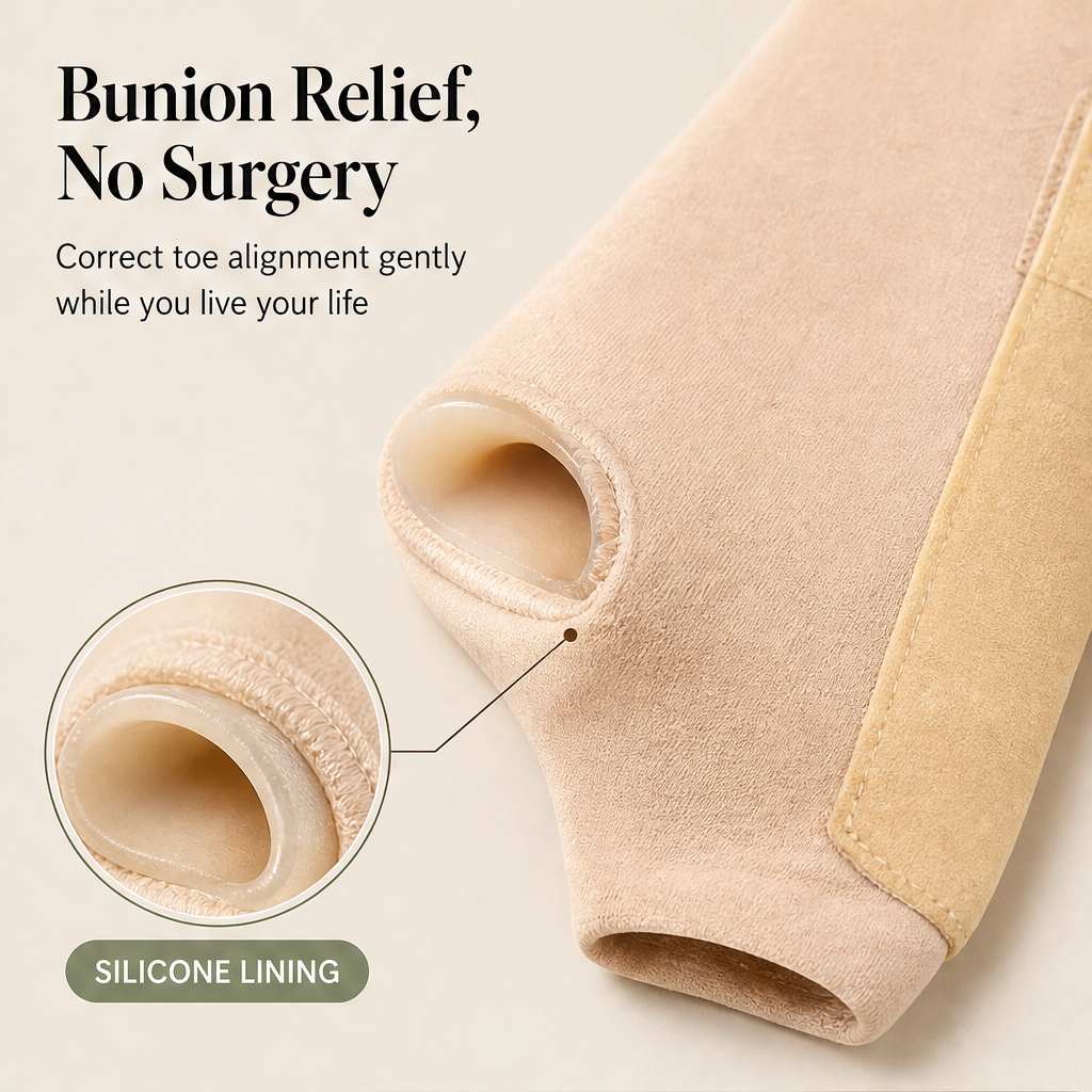 Solume – Adjustable Fit Toe &amp; Bunion Support Set + 50% OFF features
