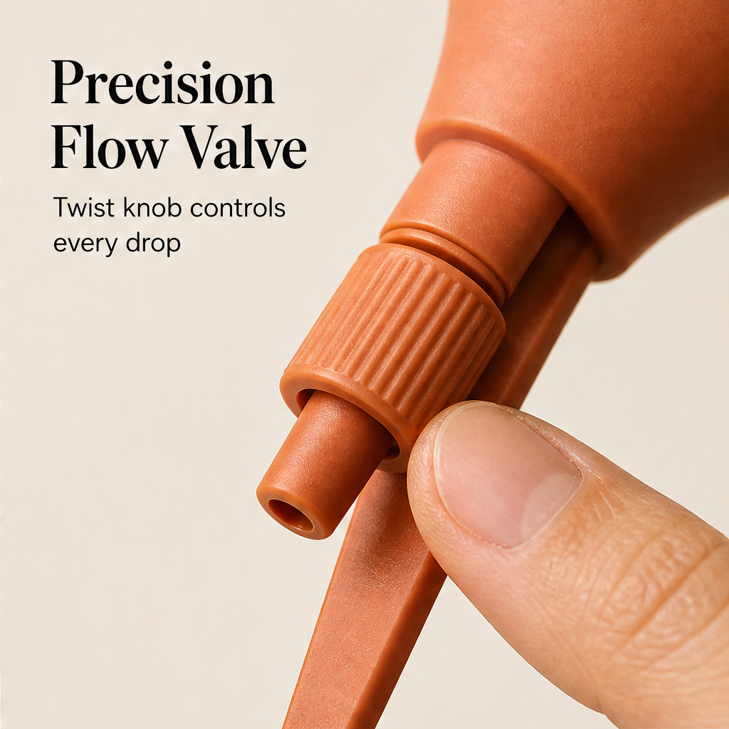 Driptera – Adjustable Flow Self-Watering Bottle Dripper + 50% OFF detail