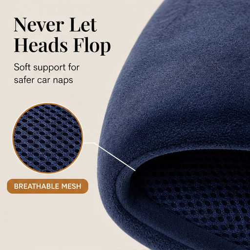 NapCradle – Adjustable Padded Head Support for Kids Car Naps + 50% OFF features