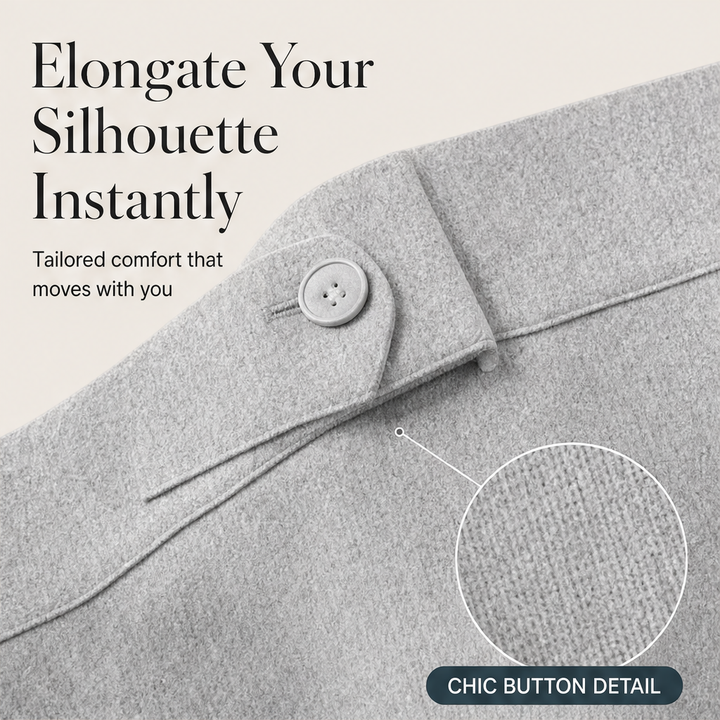 Marlowick – High-Waist Wide-Leg Trousers with Slimming Silhouette + 50% OFF features