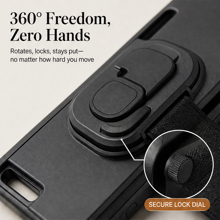 Pivotgrip – 360° Rotating, Snap-Off Wrist &amp; Arm Phone Holder + 50% OFF features