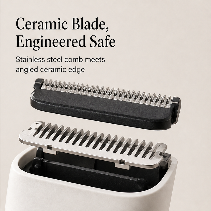Purelume – Ceramic Blade 3-in-1 Beard, Nose &amp; Body Trimmer + 50% OFF detail