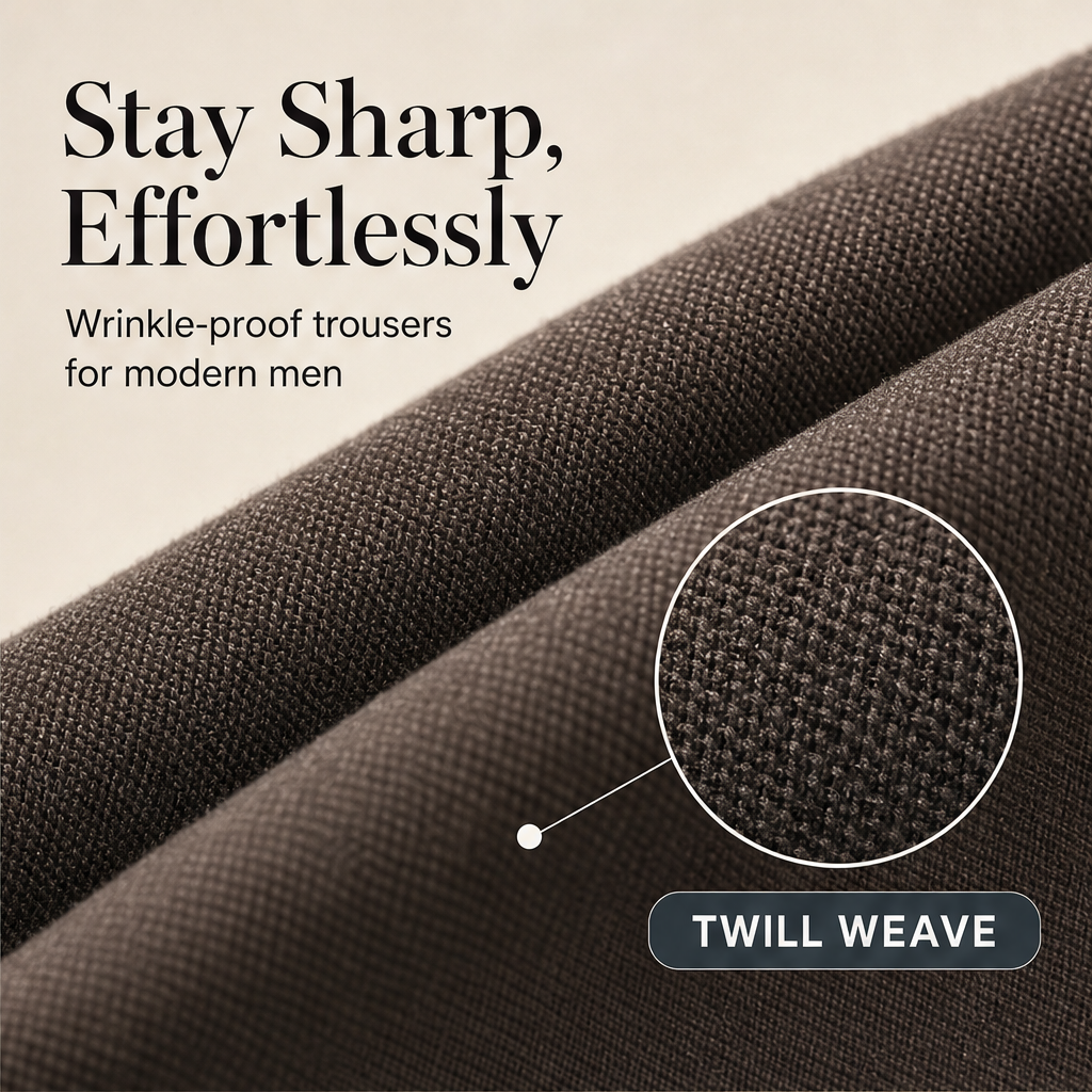 Croftmen – Wrinkle-Resistant Straight-Leg Men&