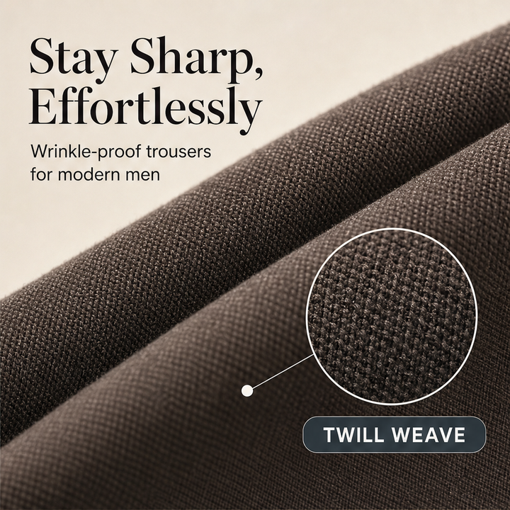 Croftmen – Wrinkle-Resistant Straight-Leg Men&