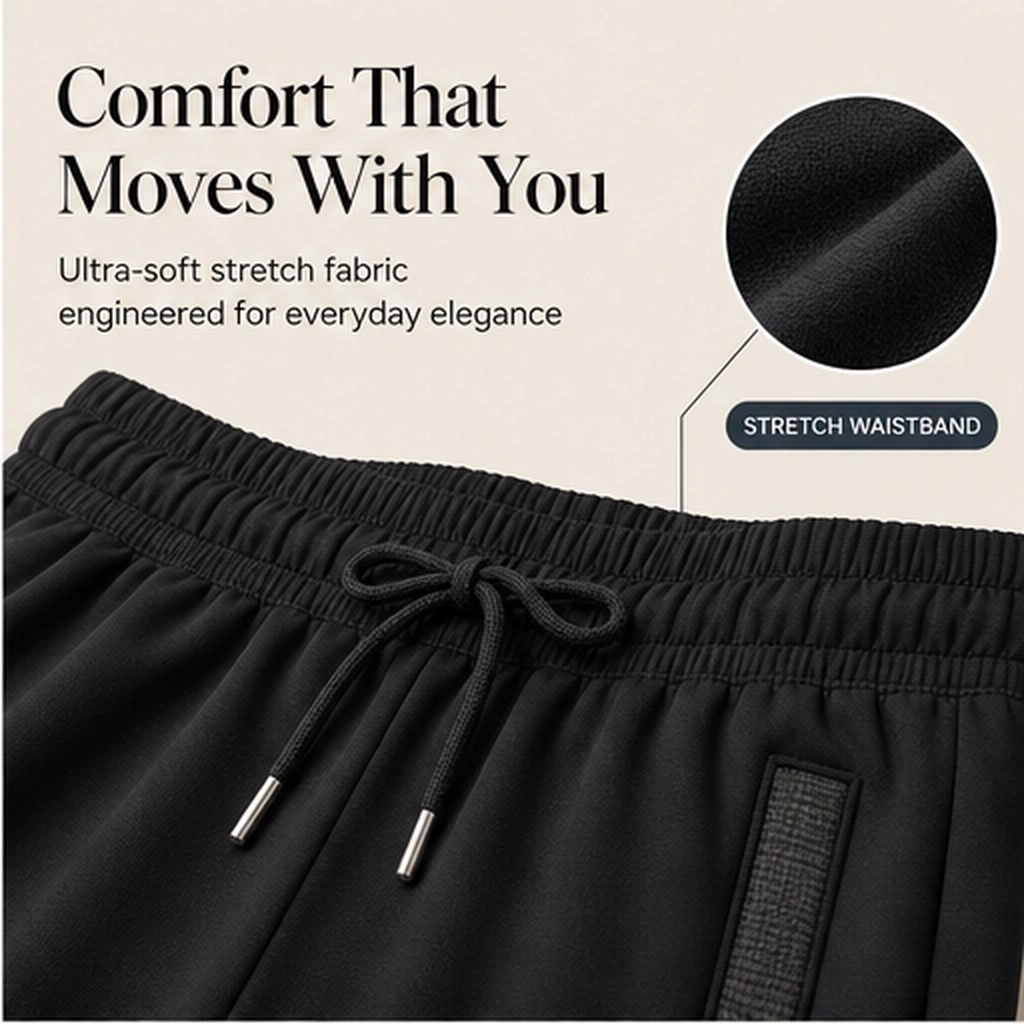 Driftform – Unisex 4-Way Stretch Cool-Touch Drape Casual Pants + 50% OFF