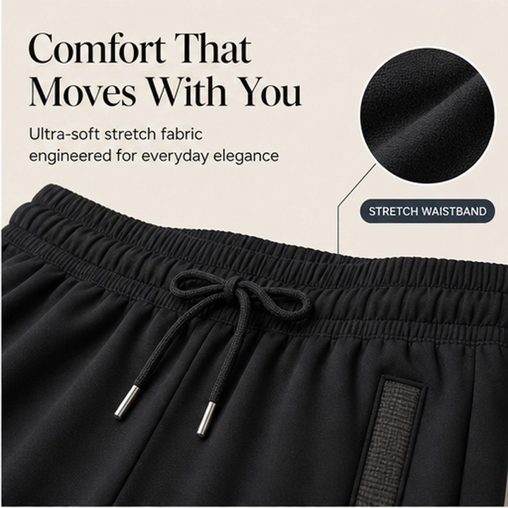 Driftform – Unisex 4-Way Stretch Cool-Touch Drape Casual Pants + 50% OFF
