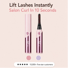 Lashelle – Heated Eyelash Curler with 4 Heat Levels & Digital Display + 50% OFF