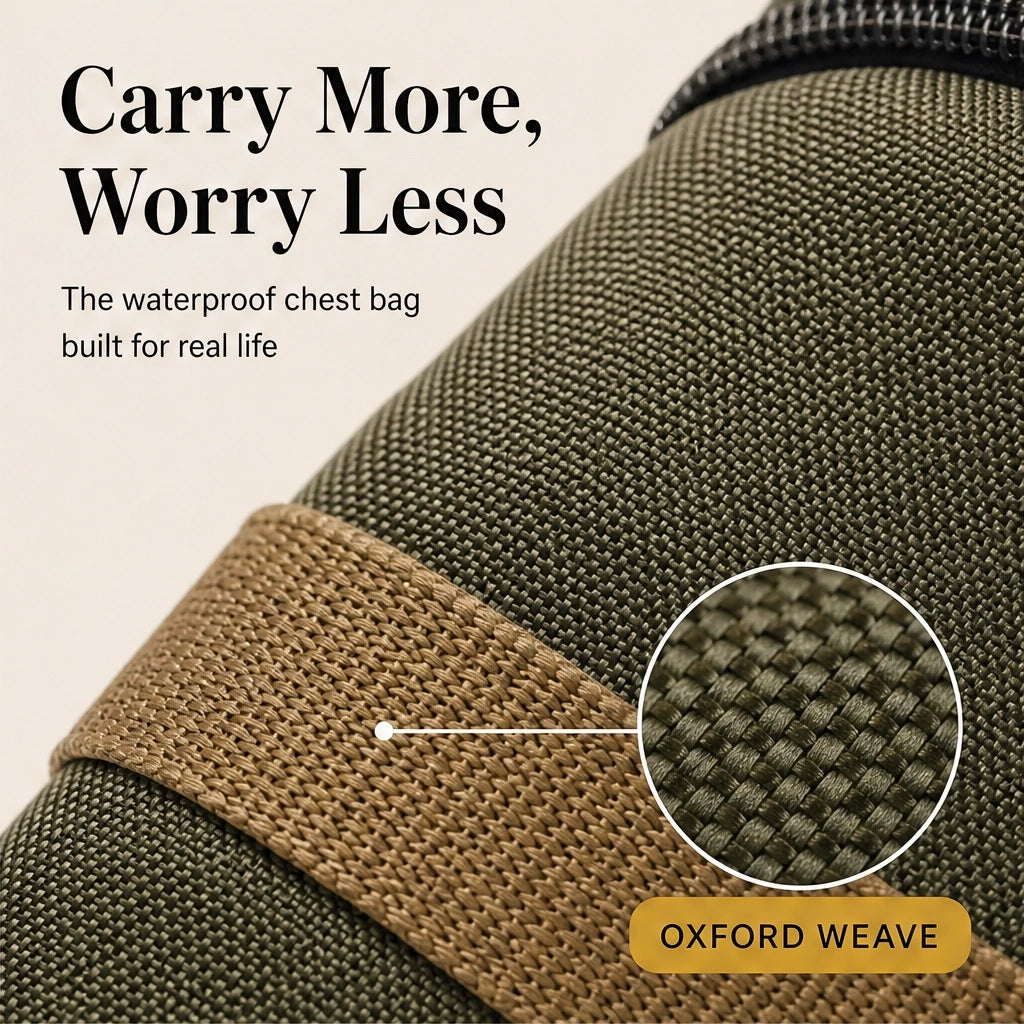 Kestrel – Water-Resistant 3-Way Sling Bag with Large Capacity + 50% OFF