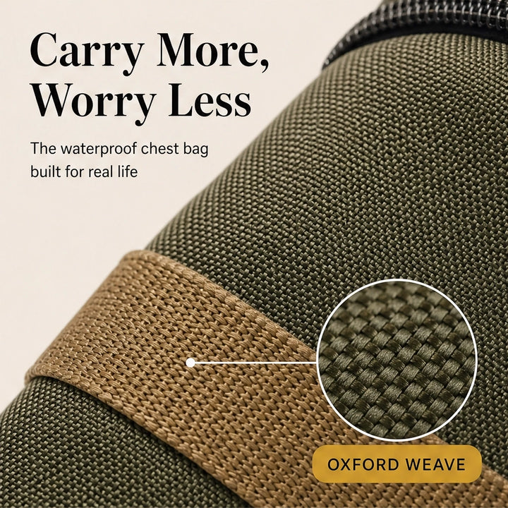 Kestrel – Water-Resistant 3-Way Sling Bag with Large Capacity + 50% OFF