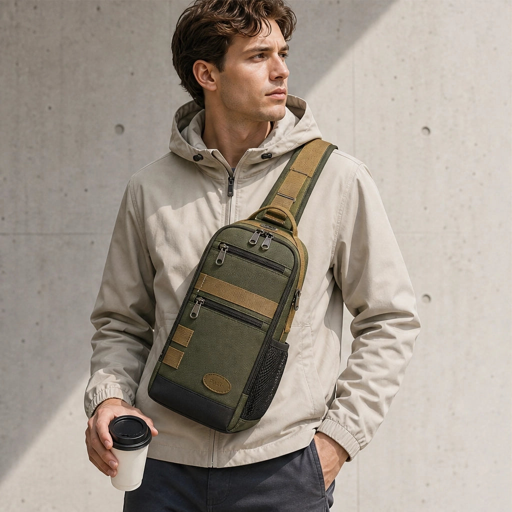 Kestrel – Water-Resistant 3-Way Sling Bag with Large Capacity + 50% OFF