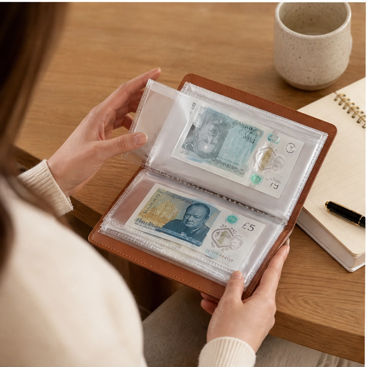 Mintfold – 100 Envelope Money Saving Challenge Binder with Cash Pockets + 50% OFF