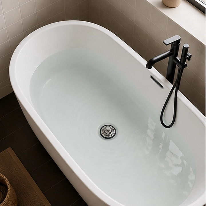 Steelbrook – 3-in-1 Pop-Up Stainless Steel Sink Stopper &amp; Strainer + 50% OFF