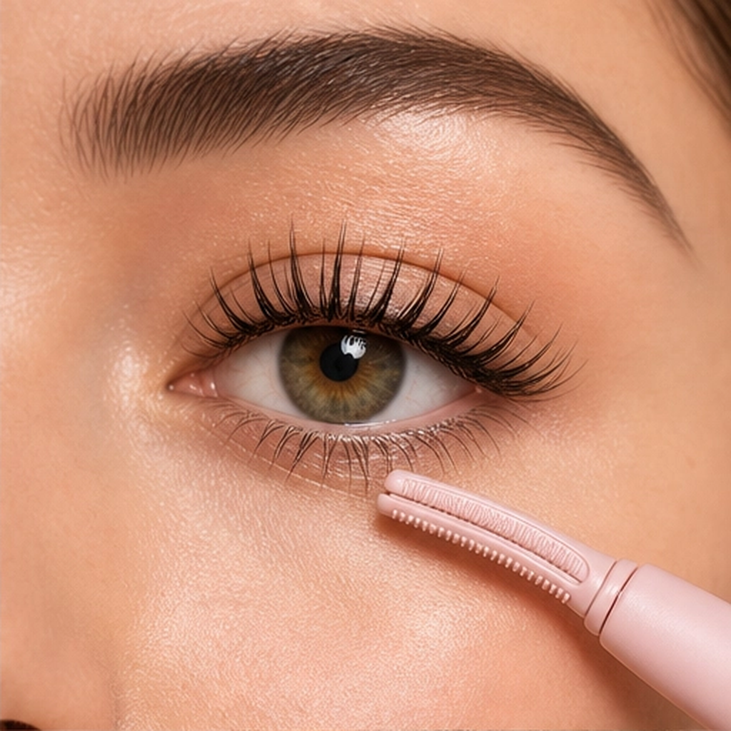 Lashelle – Heated Eyelash Curler with 4 Heat Levels &amp; Digital Display + 50% OFF