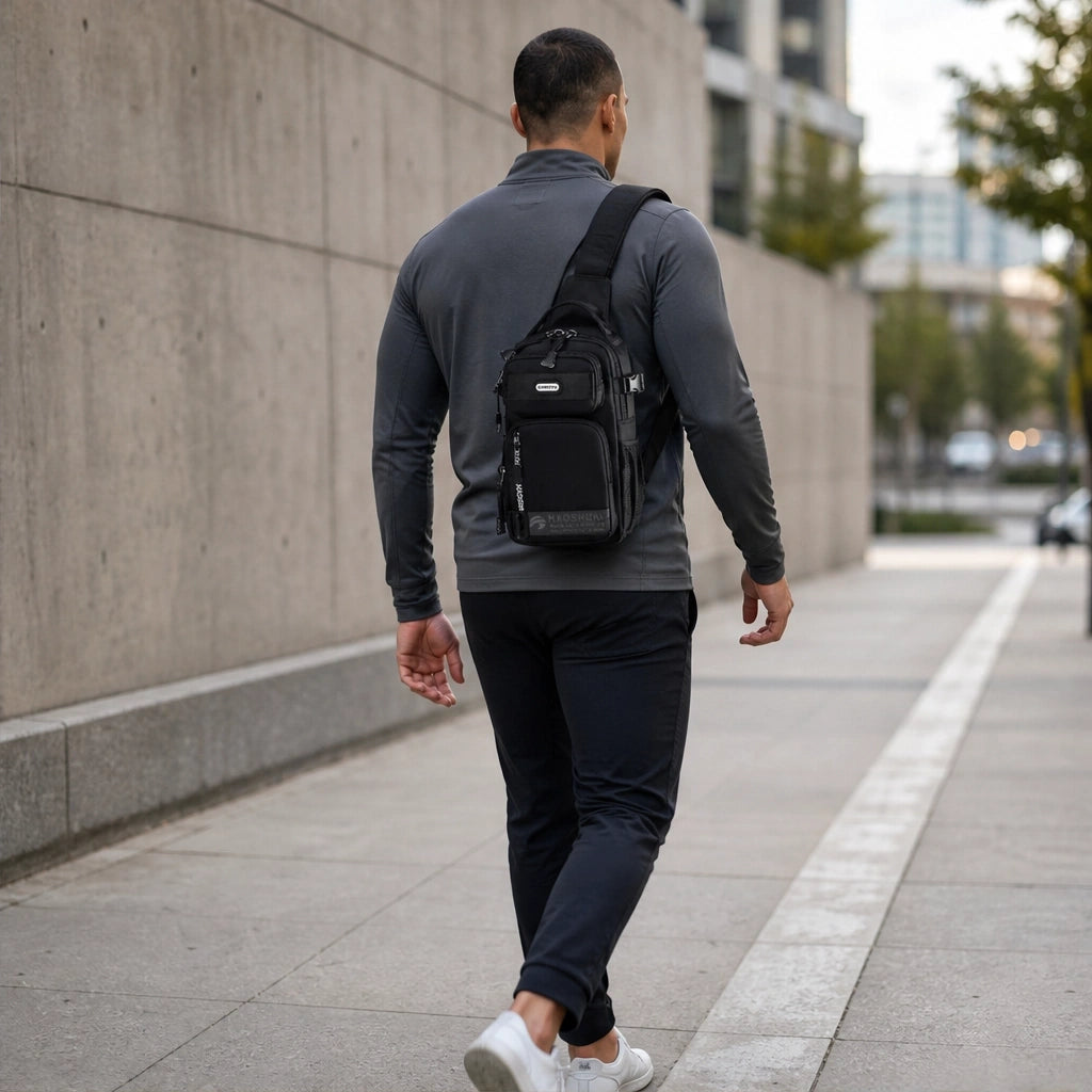 Kestrel – Water-Resistant 3-Way Sling Bag with Large Capacity + 50% OFF