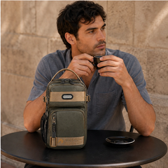 Rovic – Waterproof Anti-Theft Crossbody Sling Bag with USB Port + 50% OFF