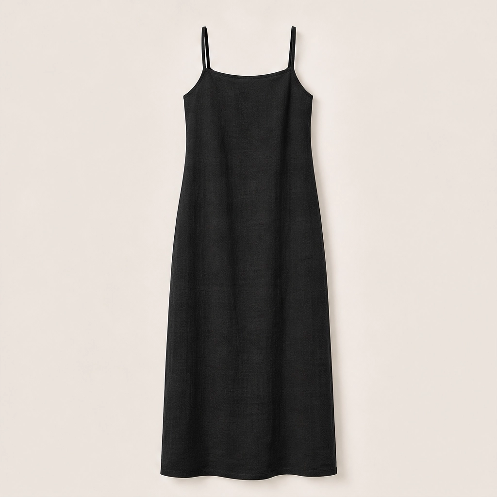 Driftelle – Breathable Cotton-Blend Maxi Slip Dress + 50% OFF