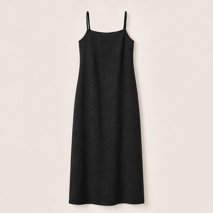 Driftelle – Breathable Cotton-Blend Maxi Slip Dress + 50% OFF