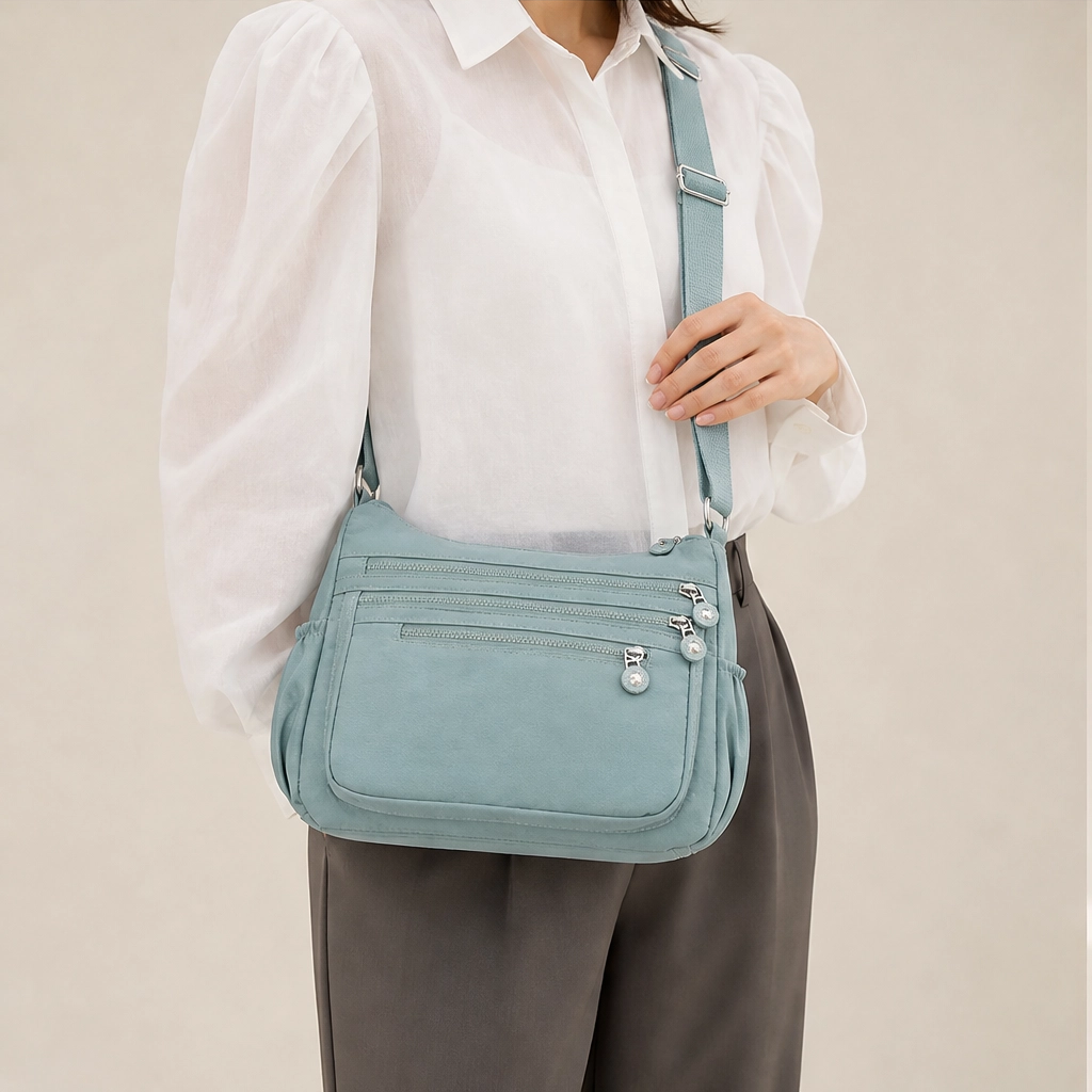 Stowen – Lightweight Multi-Pocket Water-Resistant Crossbody Bag + 50% OFF