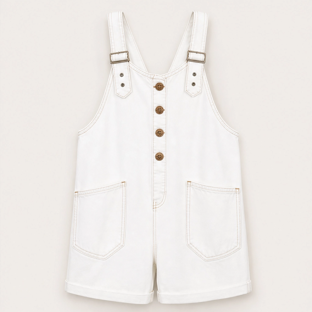Marlowe – Adjustable-Strap Denim Jumpsuit with Deep Pockets + 50% OFF