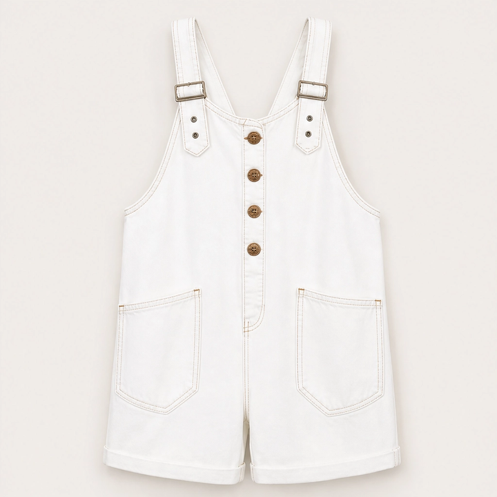 Marlowe – Adjustable-Strap Denim Jumpsuit with Deep Pockets + 50% OFF