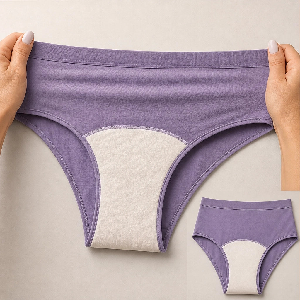 Cossett – High-Waist Leak-Proof Cotton Panties + 50% OFF