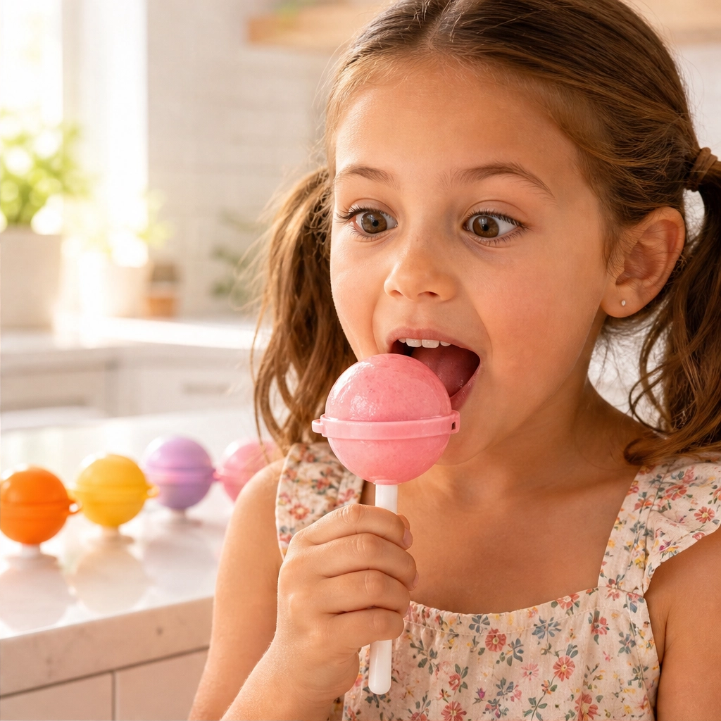 Popova – Easy-Release Silicone Lollipop Popsicle Molds for Homemade Frozen Treats + 50% OFF